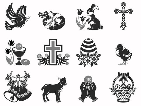 Twelve Easter icons