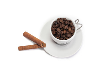 Fototapeta premium Coffee and cinnamon