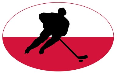Hockey colors of Poland