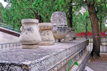 Foto auf Leinwand China, Beijing the Ming Tomb. © claudiozacc