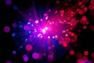 fiber optic abstract