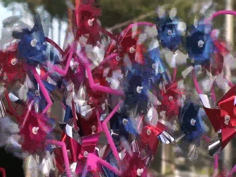 colorful pinwheels