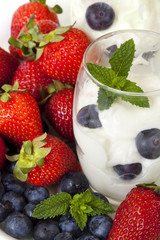Yogurt with Berries