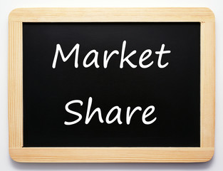 Fototapeta premium Market Share - Concept
