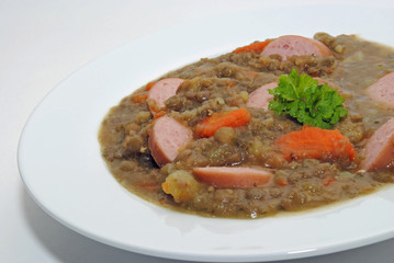 Linsensuppe