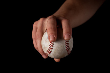 Gripping a Baseball