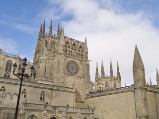 Fototapeta premium Catedral de Burgos, joya del gótico, España