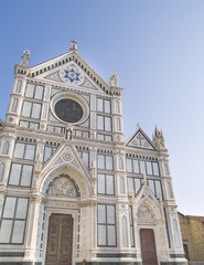 Santa Croce, tumba de ilustres florentinos, Florencia,Italia