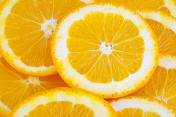 orange slices background