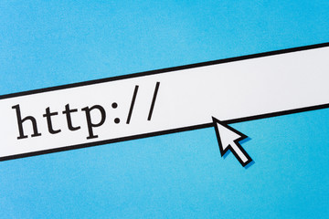 Blank Web Address