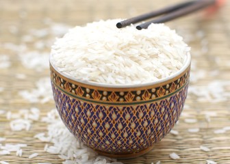 riz dans un bol thai