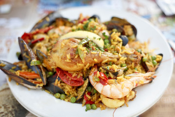 Delicious Paella.