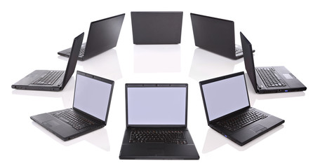 Modern laptop computer