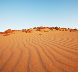 Sand desert