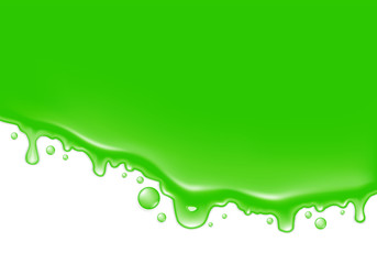 Background, green drops