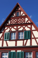 Half-timbered house in Bavaria / Frankonia