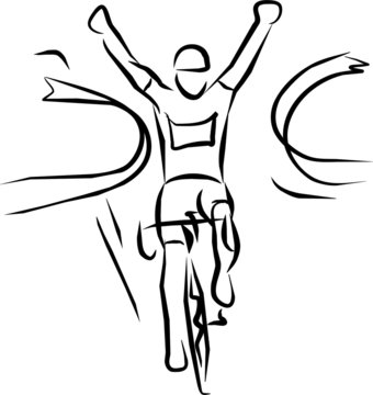 ciclista ganador