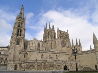 Fototapeta na wymiar Burgos Cathedral, arcydzieło sztuki, Hiszpania