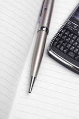 Pen and cellphone