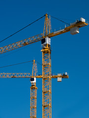 Cranes  building  two
