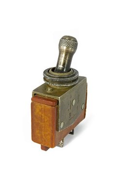 Old soviet military toggle switch