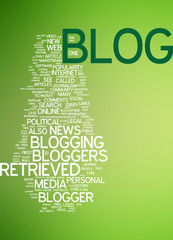 Fototapeta premium Blog / Blogger