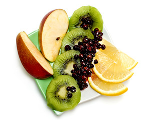 ripe fruits on a plate_02
