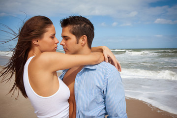 Couple at the beach