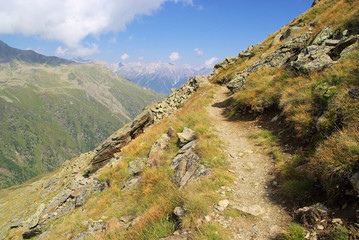 Fototapeta premium Fiss Wanderung - Fiss hiking 41