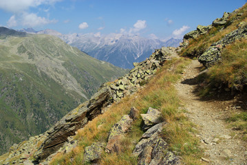 Fototapeta premium Fiss Wanderung - Fiss hiking 42