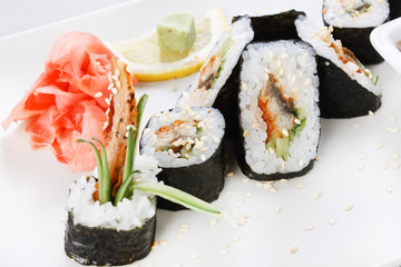 Traditional Japanese food.