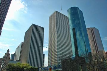 Fototapeta na wymiar Budynki Houston, Teksas