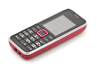 Cellphone isolated on white