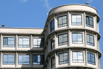 Edificio en la ciudad de Bilbao, España