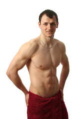 Fototapeta premium Young Muscular Man