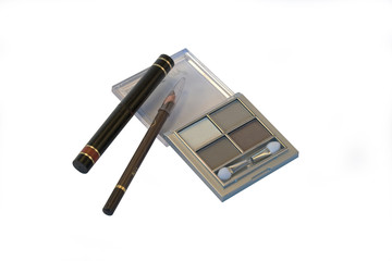 Set of make up and eye liner pencils