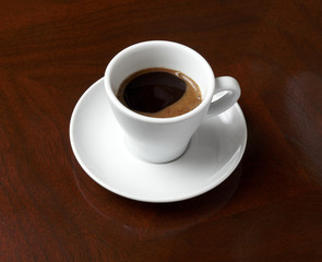 Obraz na płótnie Canvas cup of coffee drink food