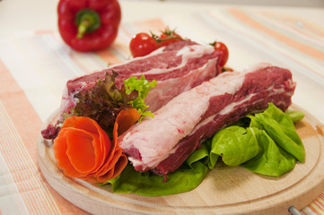 Fresh meat composition