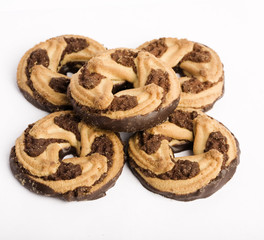 cookies with chocolate