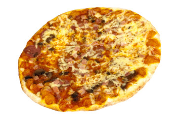 Pizza Salami , freigestellt