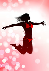 Sexy Woman in Bikini