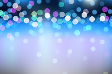 Light Glare Blue Background