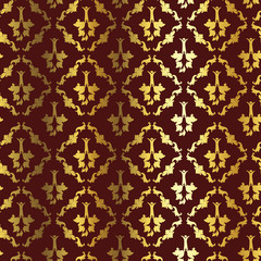 gold damask