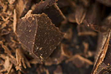 Chopped chocolate