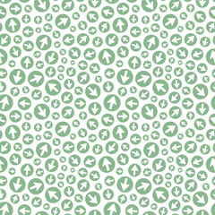 Seamless arrow background. Vector pattern.