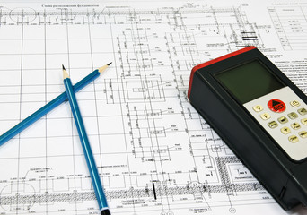 Blueprint and engineering instrument