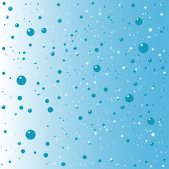 Blue dot background vector