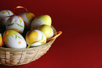 Painted easter eggs