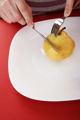 Tasty yellow pear