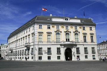 Fototapeta na wymiar Wiedeń - Biuro Kanclerza